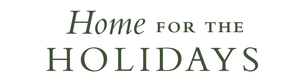 home for the holidays