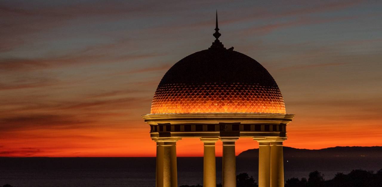 Sunset at the rotunda