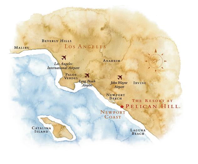 resort south coast map